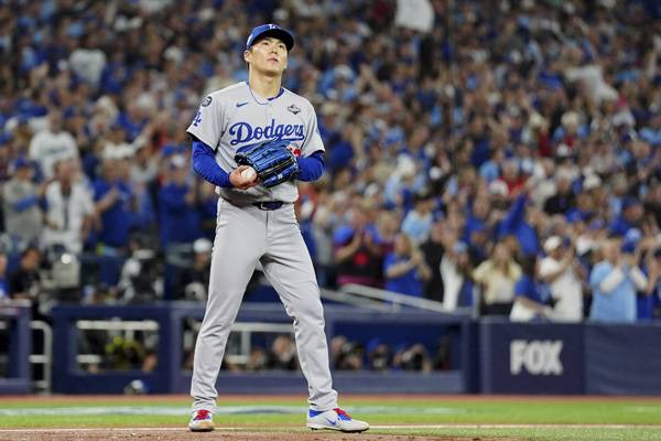 야마모토는 이날 압도적인 투구를 했다. 사진= The Canadian Press via AP= 연합뉴스 제공