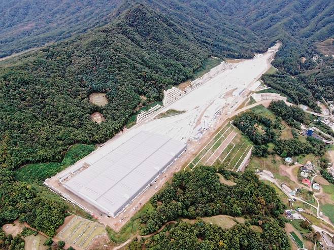 진접차량기지 현장 전경 서울시 제공