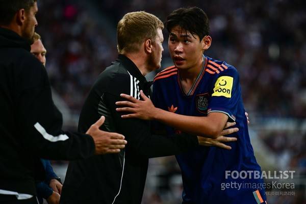 박승수(뉴캐슬유나이티드). 게티이미지코리아