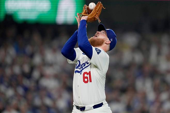 LA 다저스 윌 클라인. AP연합뉴스