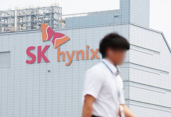 24일 경기도 이천시 SK하이닉스 본사 모습./연합뉴스