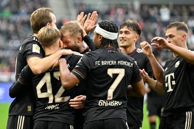 바이에른 뮌헨 선수들. 사진=AFP=연합뉴스
