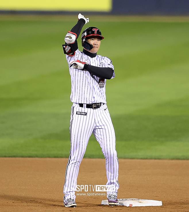 ▲ 좋은 센스를 보여준 오지환 ⓒ곽혜미 기자