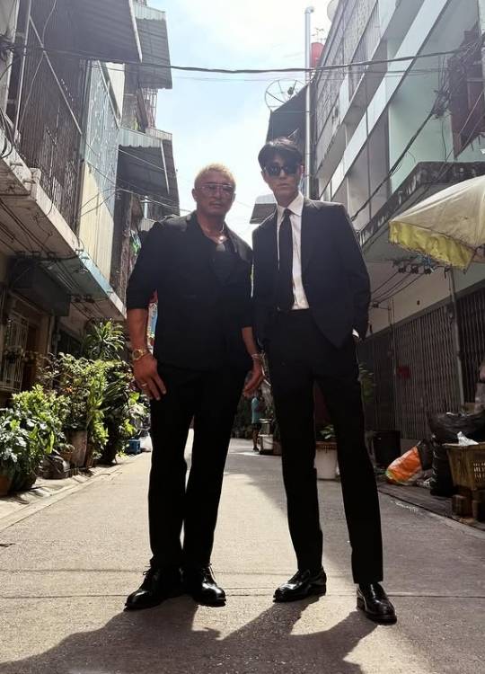 추성훈(왼쪽)과 차승원 /사진=추성훈 SNS