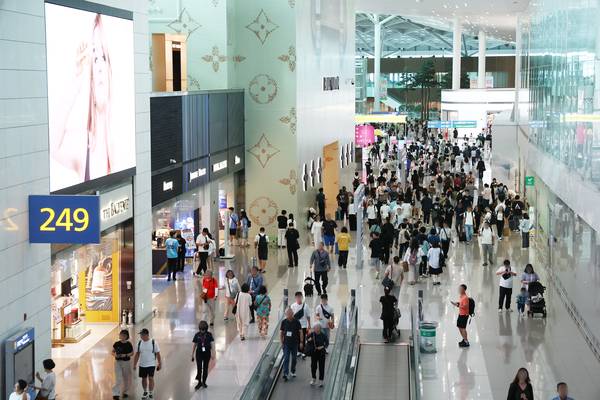 사진은 지난 9월 1일 인천국제공항 2터미널 면세구역. 2025.9.1 /연합뉴스