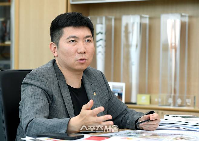 유승민 대한체육회장. 박진업 기자 upandup@sportsseoul.com