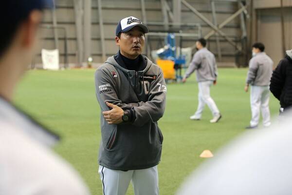 정재훈 코치. ⓒ두산베어스