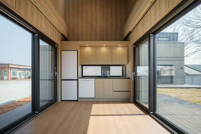 LG 스마트 코티지 듀오 맥스 내부