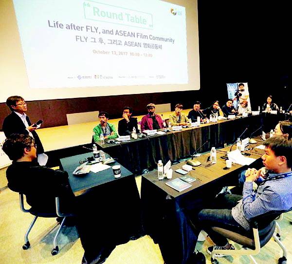 2017년 열린 ‘FLY 영화제’ 행사 모습.