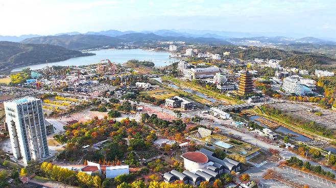 AEPC 정상회의가 열리는 경주보문단지. 경주시 제공