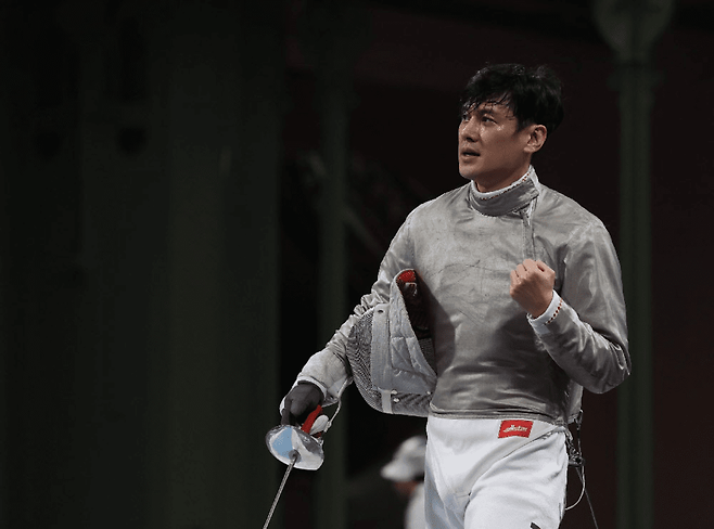 부산 펜싱의 상징적인 인물인 동의대 출신 구본길. 채널에이 자료