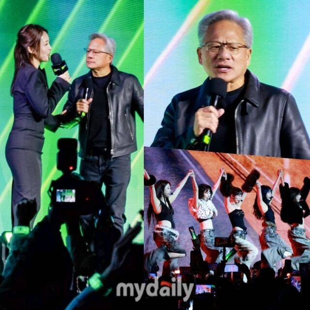 젠슨 황, 르세라핌 / 마이데일리