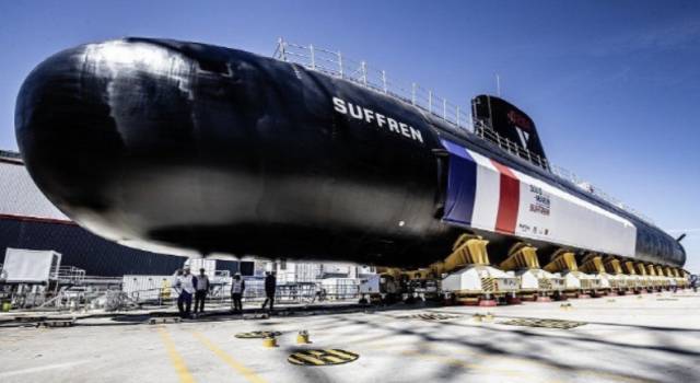 프랑스 바라쿠다급(5400t급) 핵추진 잠수함 1번함 쉬프랑함. 사진 제공=프랑스 국방성