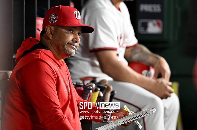 ▲ 데이브 마르티네스 전 워싱턴 내셔널스 감독