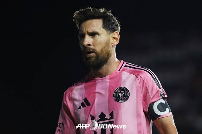 33세 이상 전 세계 축구선수 파워랭킹 1위에 오른 인터 마이애미 리오넬 메시. /AFPBBNews=뉴스1