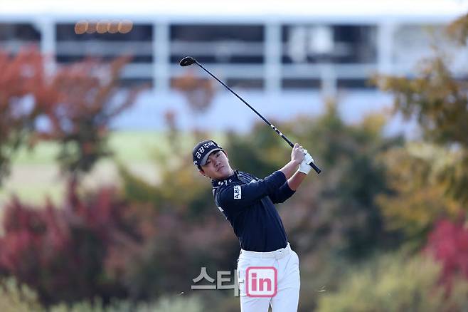 제네시스 대상 1위를 확정한 옥태훈. (사진=KPGA)