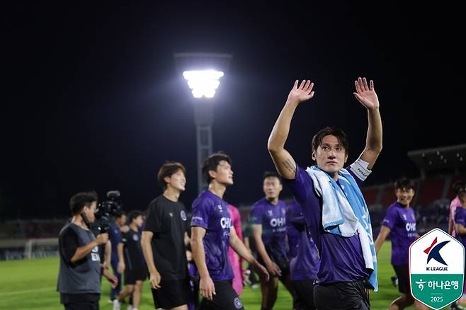 안양 김동진. 사진 | 한국프로축구연맹
