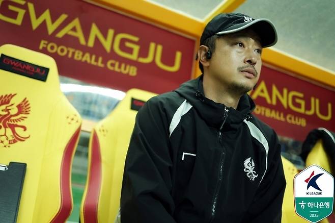 광주 FC 마철준 수석코치. 사진=한국프로축구연맹