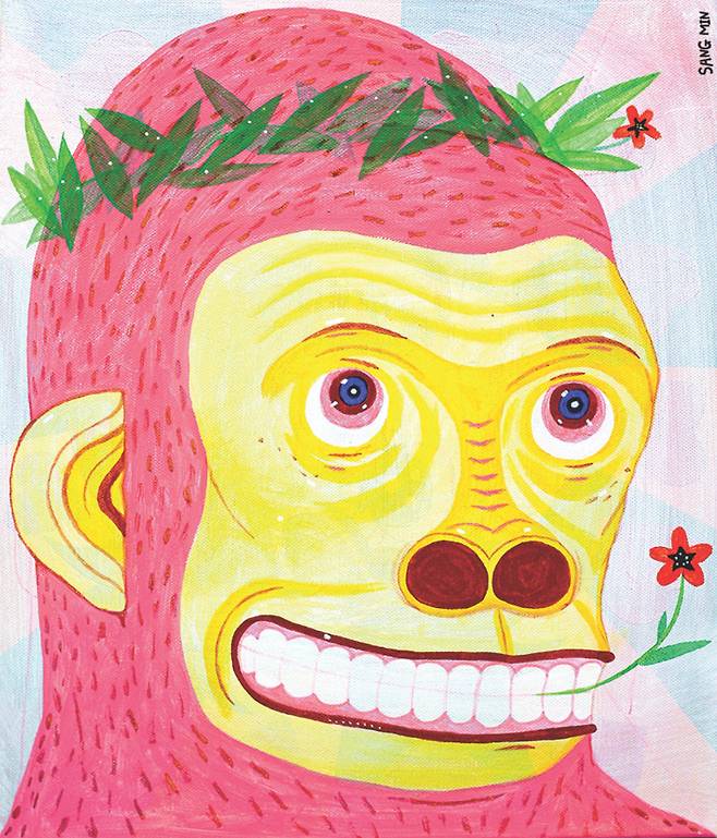 캔버스에 아크릴(38×45㎝)