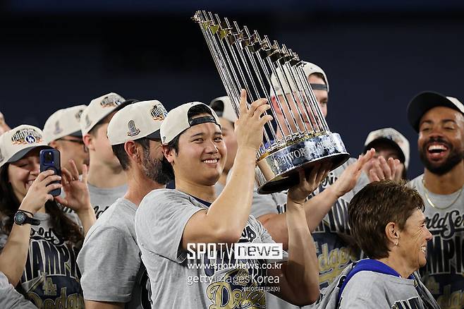 ▲ GOAT의 조건 중 하나인 우승 반지까지 차곡차곡 수집해 나가고 있는 오타니 쇼헤이