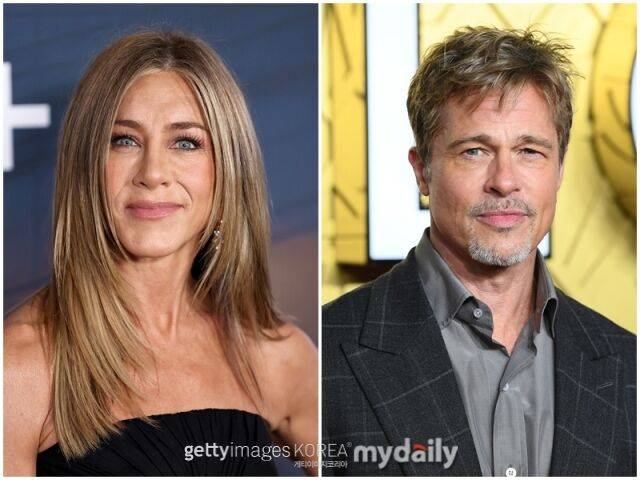 제니퍼 애니스톤, 브래드 피트./게티이미지코리아