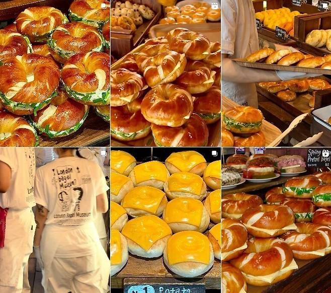 런던베이글뮤지엄 인스타그램 갈무리