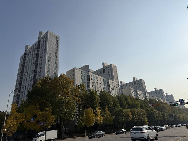 4일 찾은 올림픽선수기자촌아파트의 모습. 윤성현 기자