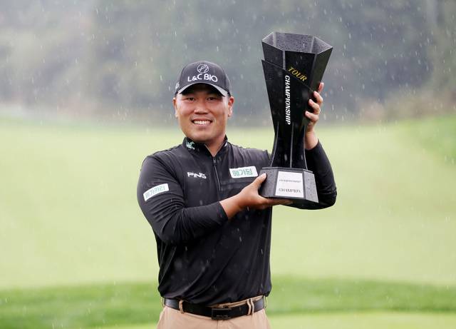 2024 시즌 투어 챔피언십에서 우승을 차지했던 이대한. 사진 제공=KPGA