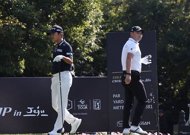 왼쪽부터 옥태훈과 이태훈.(사진=KPGA 제공)