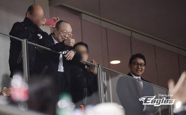 김승연 한화그룹 회장. ⓒ한화 이글스