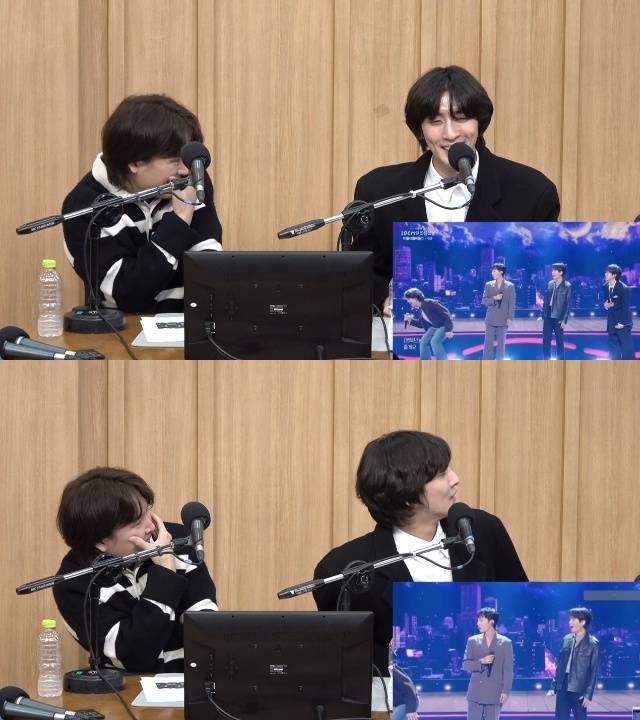 잔나비 김도형, 최정훈 (SBS 파워FM ‘두시탈출 컬투쇼’ 캡처)