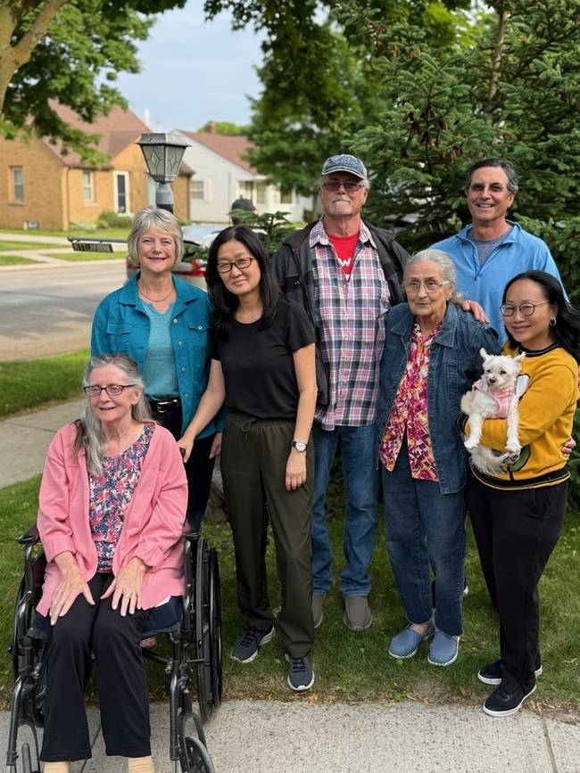 ▲ 권연주씨 가족사진