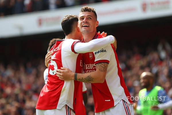 그라니트 자카(아스널 시절). 게티이미지코리아
