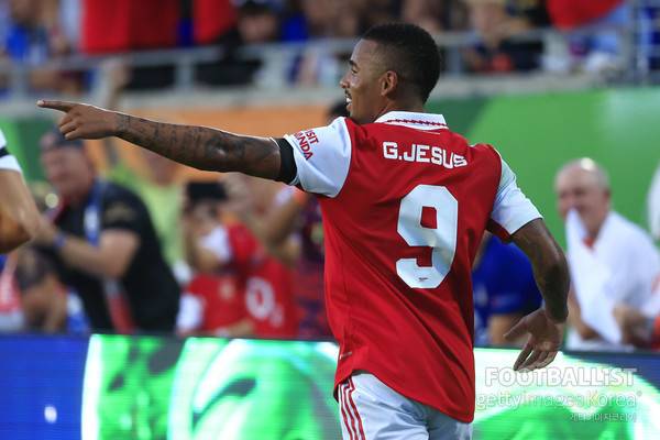 가브리에우 제주스(아스널). 게티이미지코리아