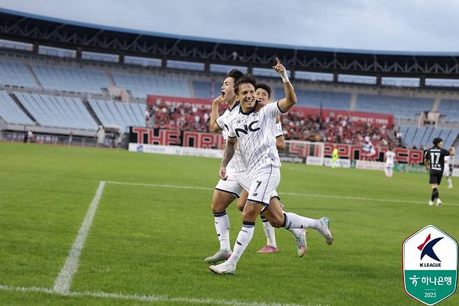 K리그2 서울 이랜드 공격수 에울레르. /사진=한국프로축구연맹 제공