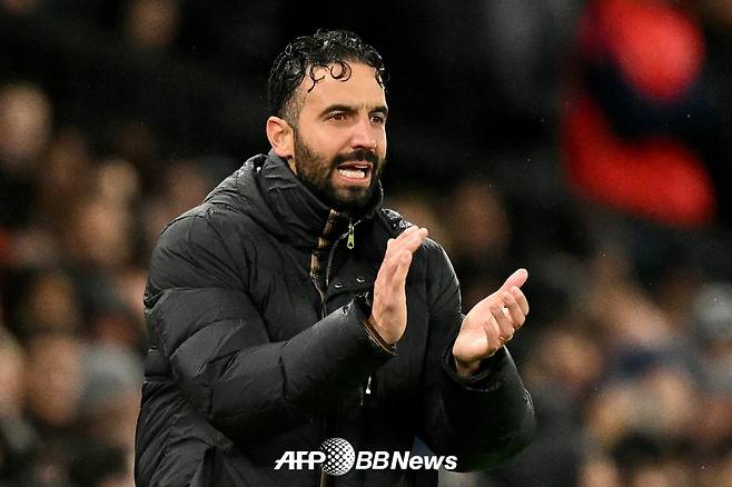 후벵 아모림 맨체스터 유나이티드 감독. /AFPBBNews=뉴스1