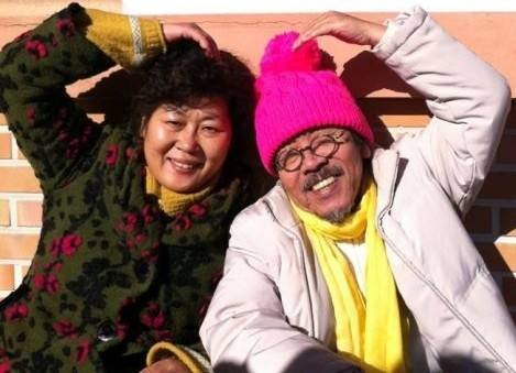 故 이외수와 아내 전영자. 뉴시스