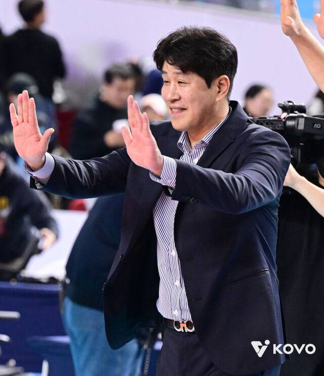 김종민 한국도로공사 감독./KOVO