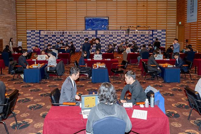 32강전 대국장 전경