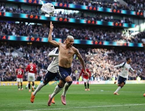 2025-2026시즌 프리미어리그 11라운드 토트넘의 두 번째 득점 주인공 히샬리송. AP연합뉴스