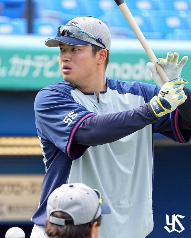 무라카미 무네타카. /사진=야쿠르트 스왈로스 공식 SNS 갈무리