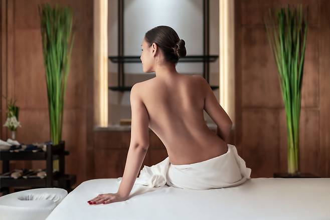 누스타 스파 시설