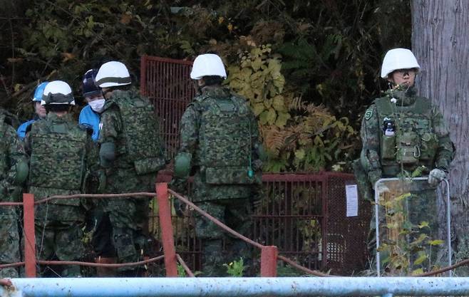 일본 자위대. 연합뉴스