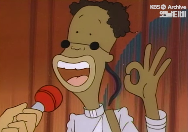 애니메이션 '아기공룡둘리' 속 마이콜. ‘옛날티비 : KBS Archive' 유튜브 갈무리