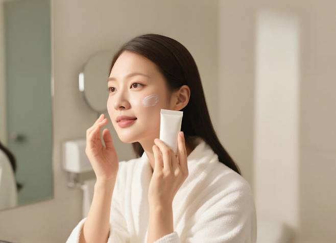 저녁 세안 후에는 수분크림으로 보습을 채우면 좋다. 사진=클립아트코리아