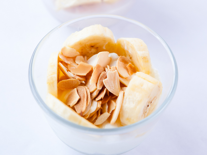 바나나와 견과류