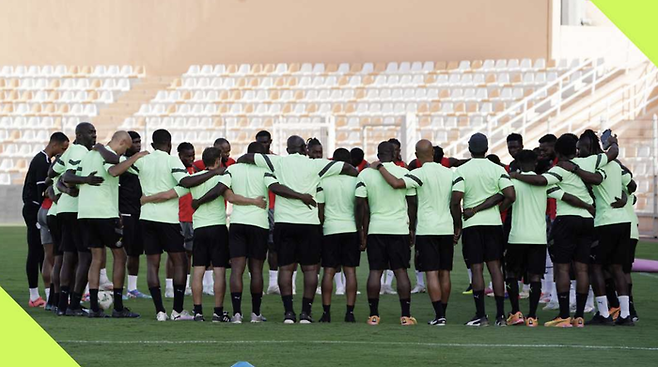 가나 선수단 모습. 사진 | 가나축구협회 홈페이지