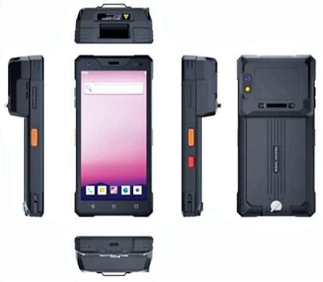 중국 공안의 안면 인식용 휴대용 단말기. /북한인권정보센터