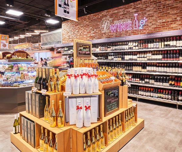 이마트 푸드마켓 와인코너 모습. 이마트 제공