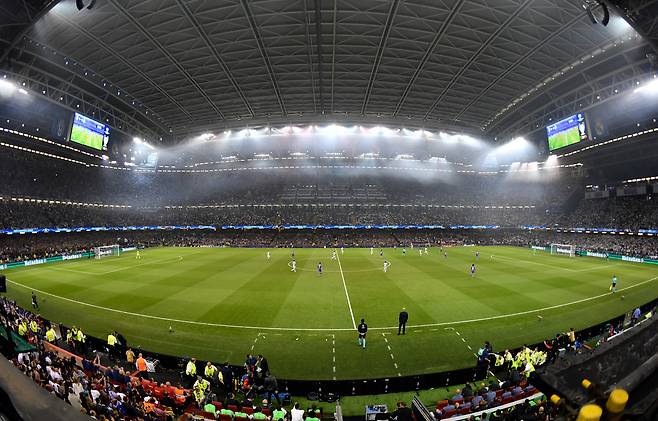 카디프 국립경기장 전경. 게티이미지코리아